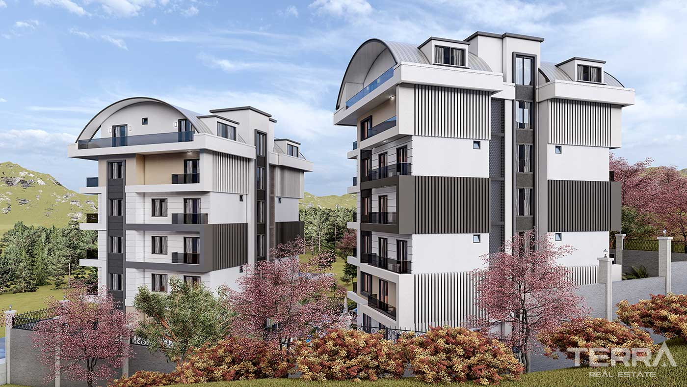 Newest Cozy Flats for Sale in Çıplaklı, Alanya - 89102