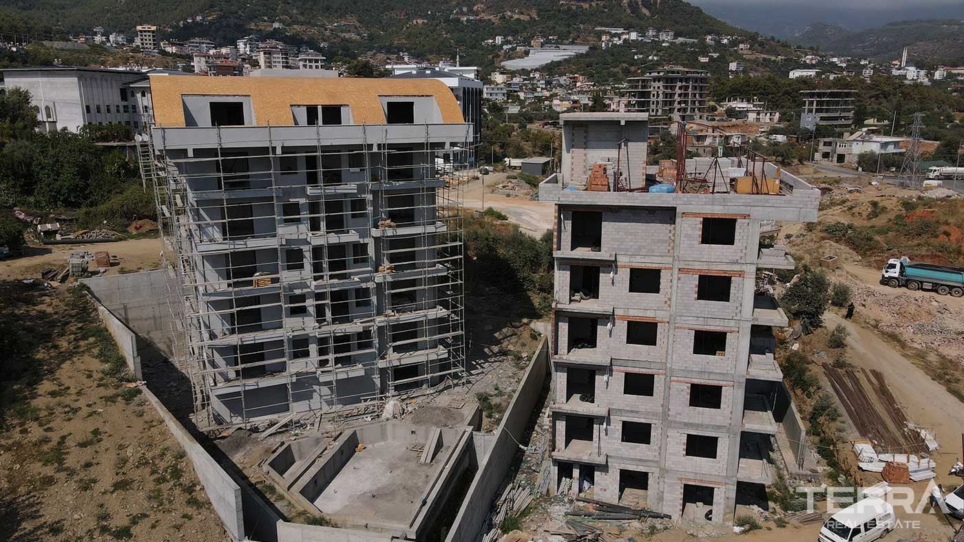 Newest Cozy Flats for Sale in Çıplaklı, Alanya - 89109