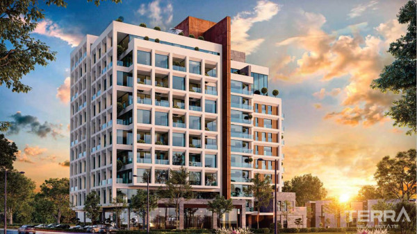 Luxuriöse Istanbul-Apartments mit großen Wohnbereichen in Kağıthane