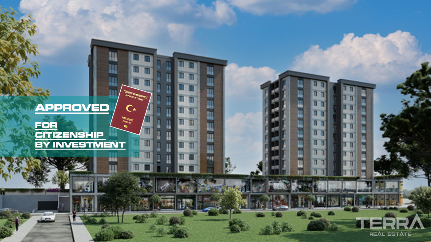 Efficiently Located Apartments Suitable For Citizenship in İstanbul