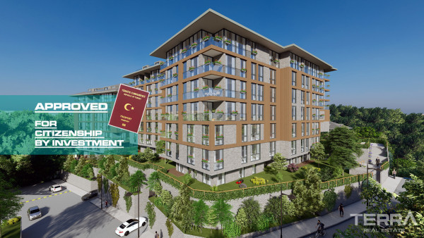 Квартиры высокого стандарта в Hillgarden 216, Ускюдар, Стамбул