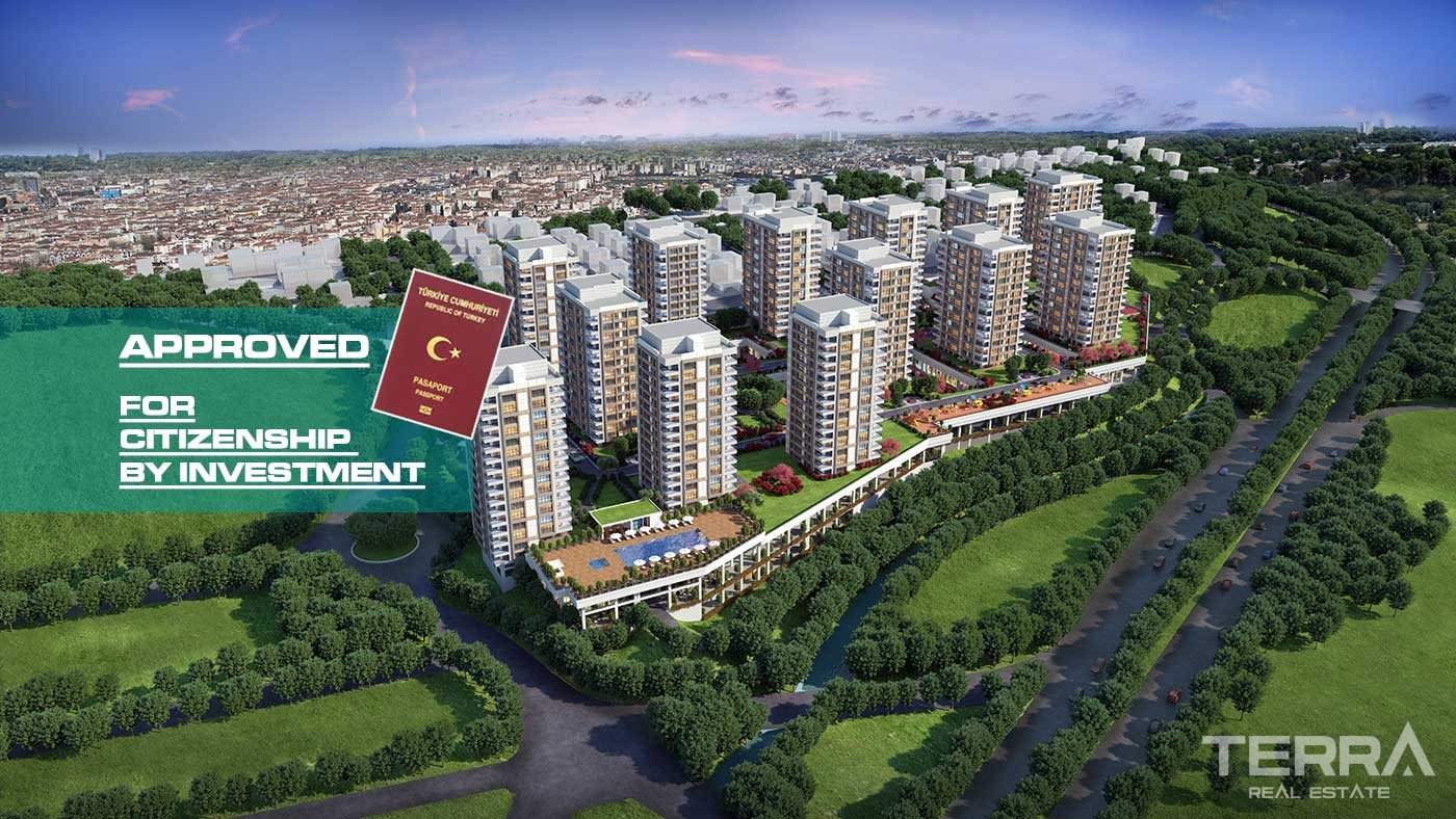 Newest Family İstanbul Flats Close to Main Road and Shopping Centers