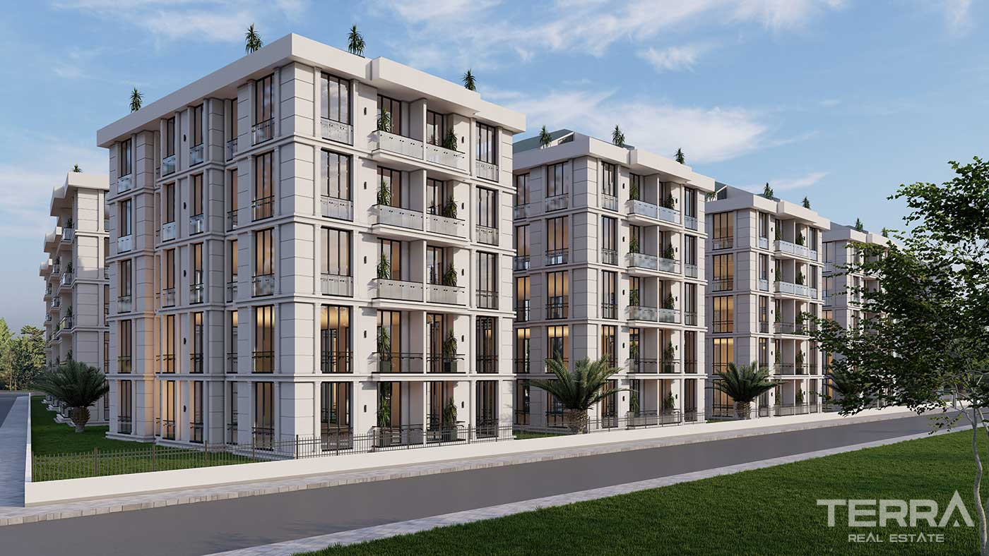 Tranquil Flats with Contemporary Designs in İstanbul, Büyükçekmece