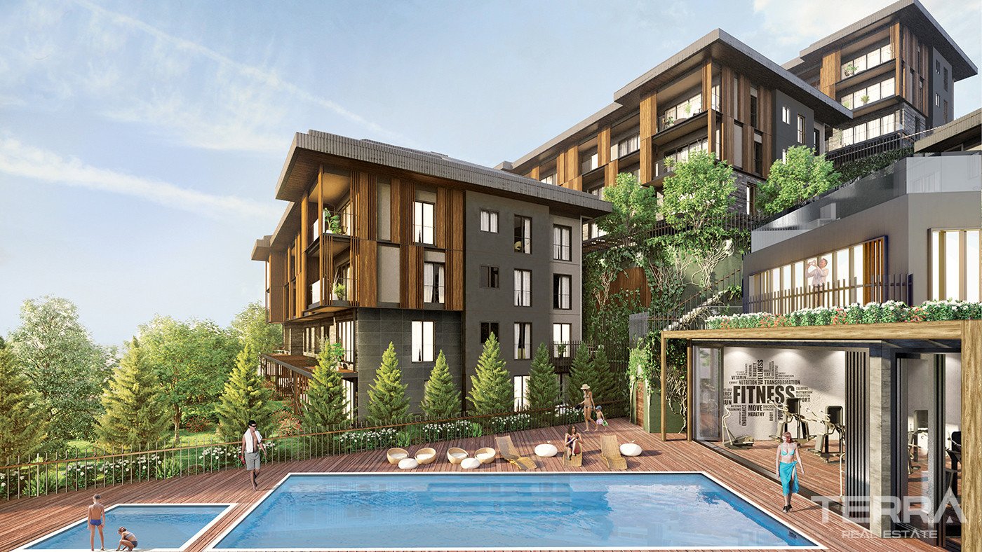 Upscale Apartment Complex Near Nature in Sarıyer, İstanbul