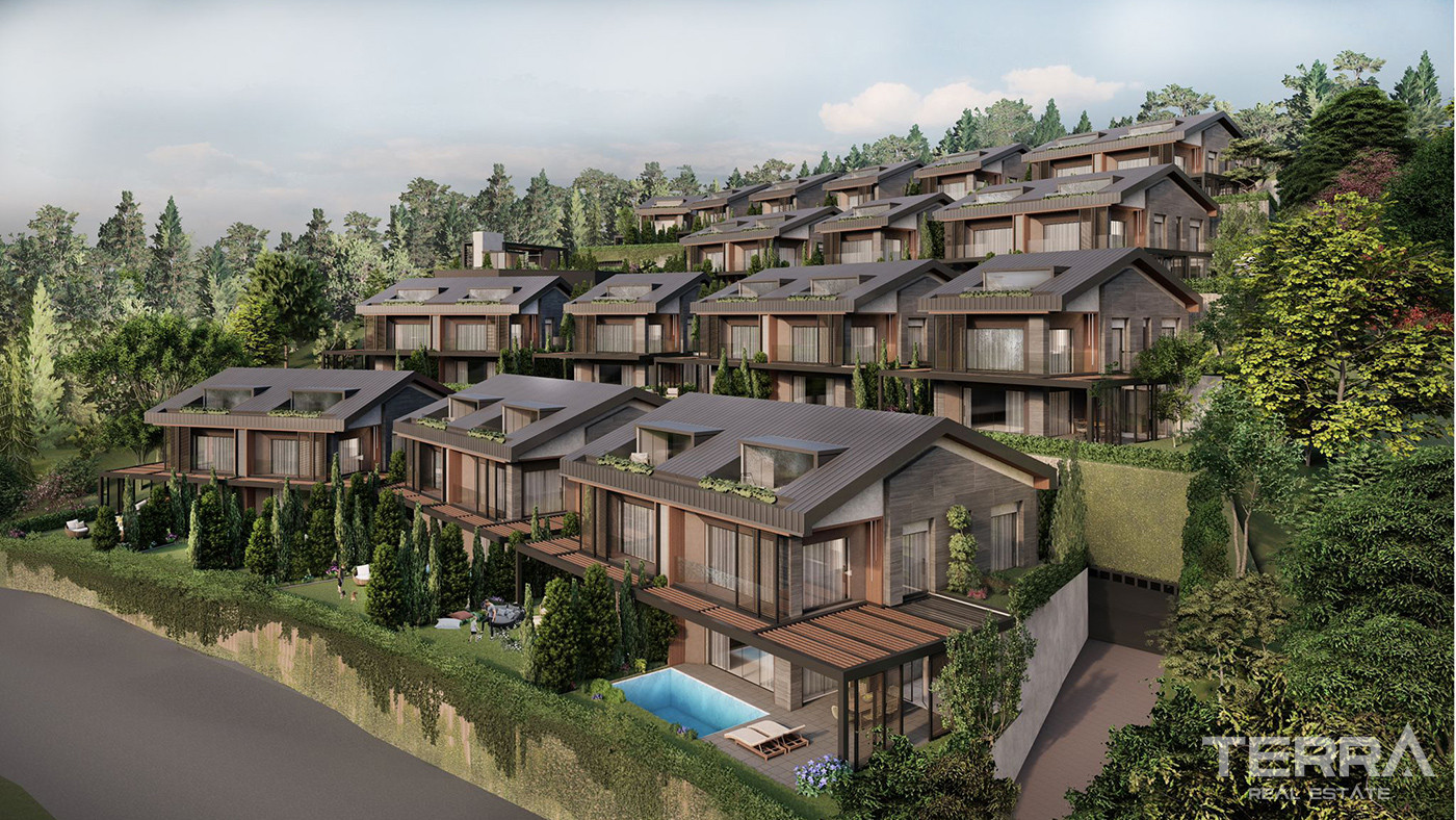 Luxurious Living Concept From İstanbul Villas in Sarıyer