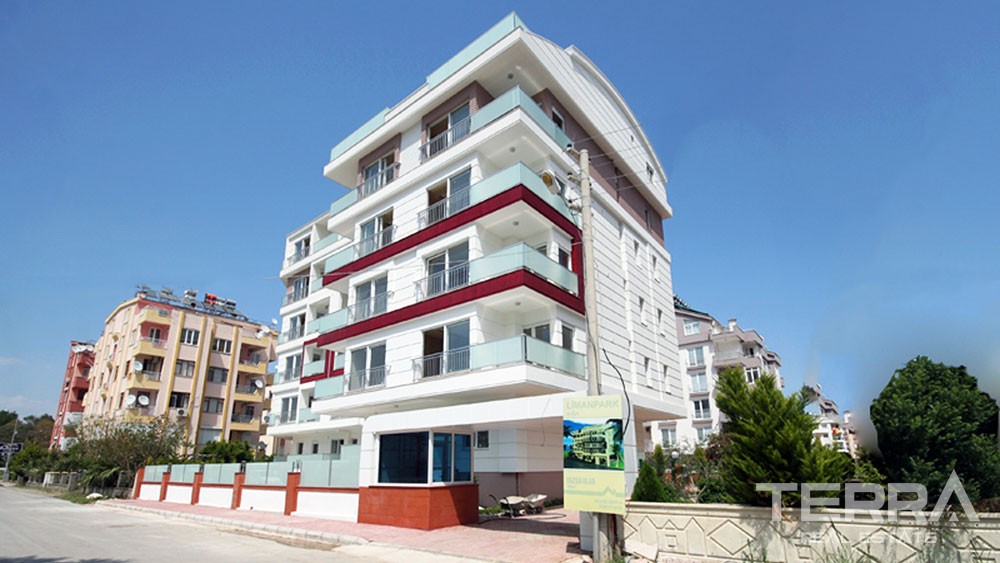 New built apartments for sale in Antalya