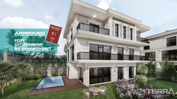 Роскошные виллы Sea Palm рядом с морем в Стамбуле, Бююкчекмедже