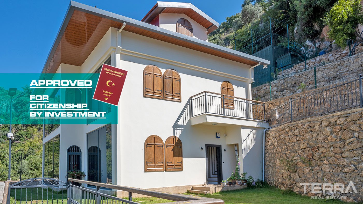 Resale Villa with Modern Features in a Tranquil Area of Alanya, Oba