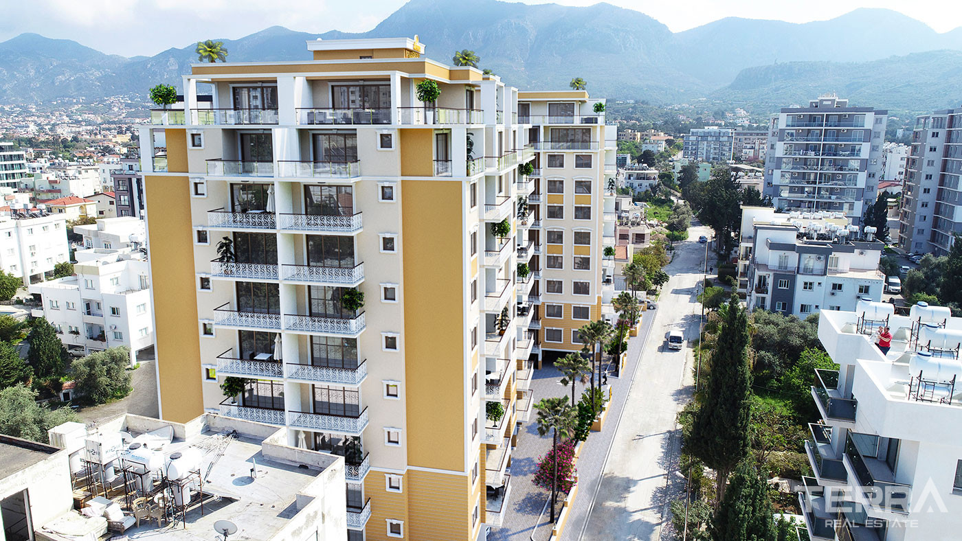 Готовые квартиры с видом на море в Кирении, Северный Кипр