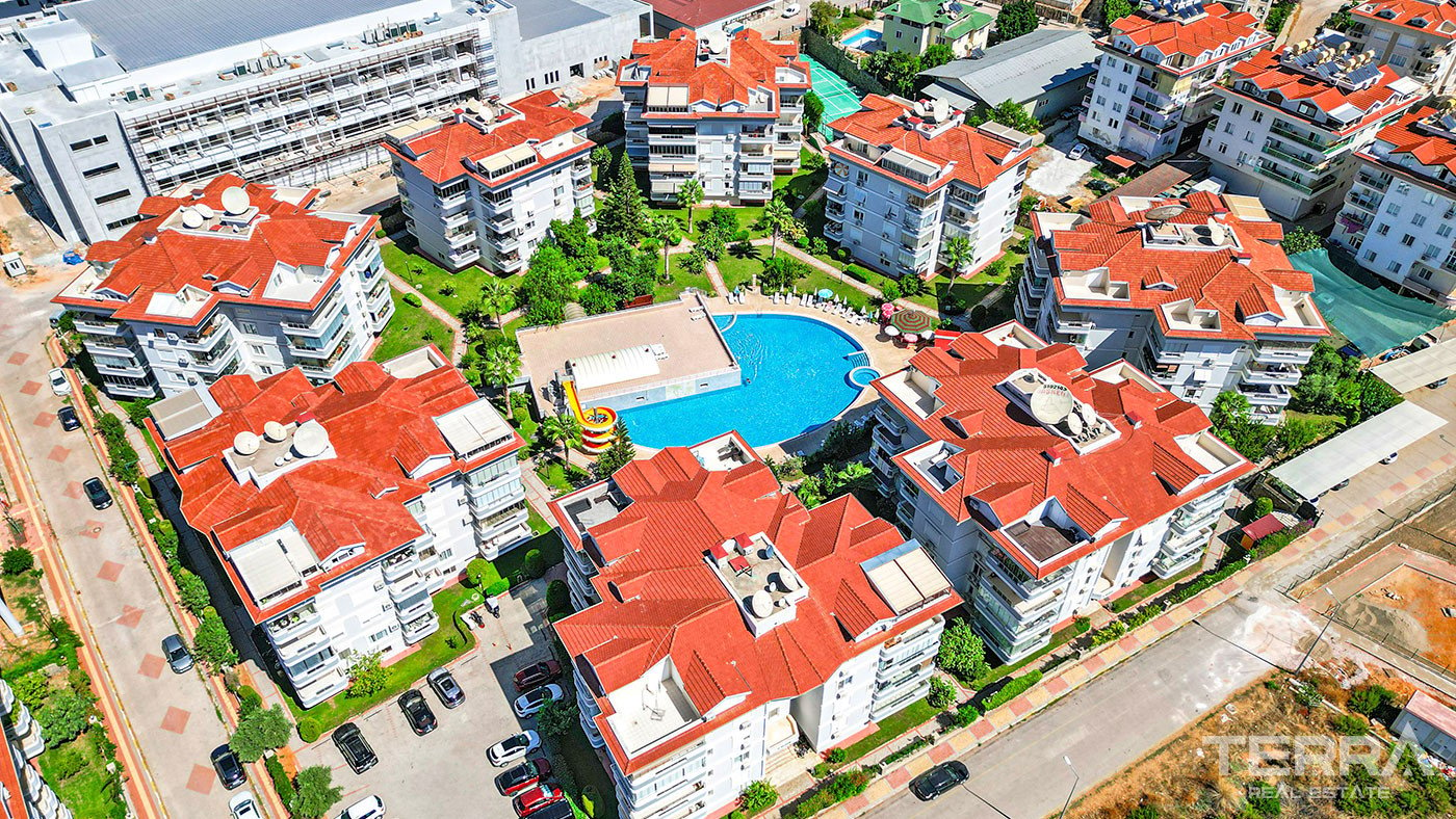 Oba Crown Resort Alanya - Spacious Apartments for Sale in Central Oba