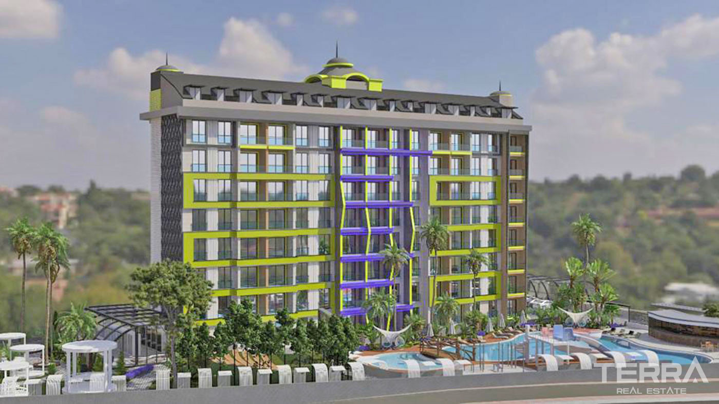 Brand New Gazipaşa Apartments with High-Quality Amenities