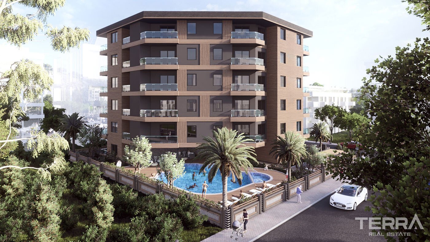 Spacious 3+1 Apartments in a Prime Location of Oba, Alanya