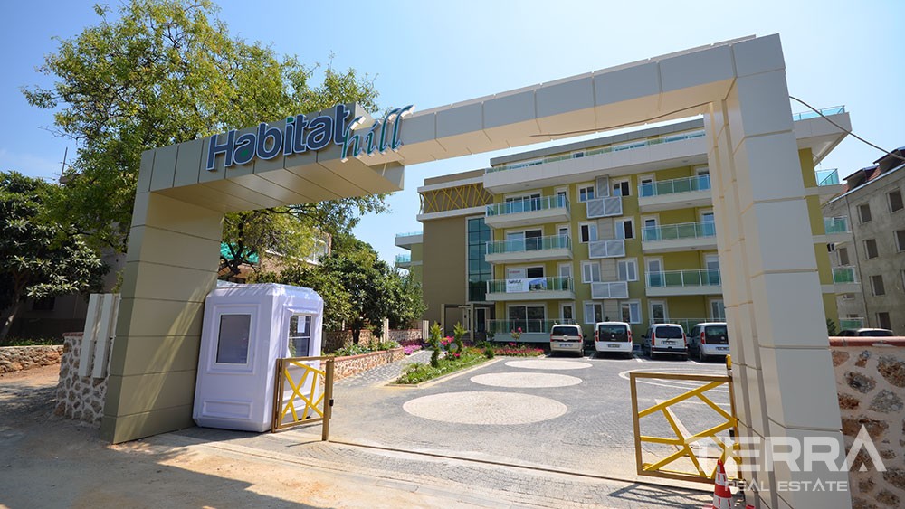Sea view apartments on a hilltop in Kestel Alanya - 4408