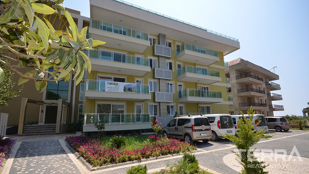 Sea view apartments on a hilltop in Kestel Alanya - 4409