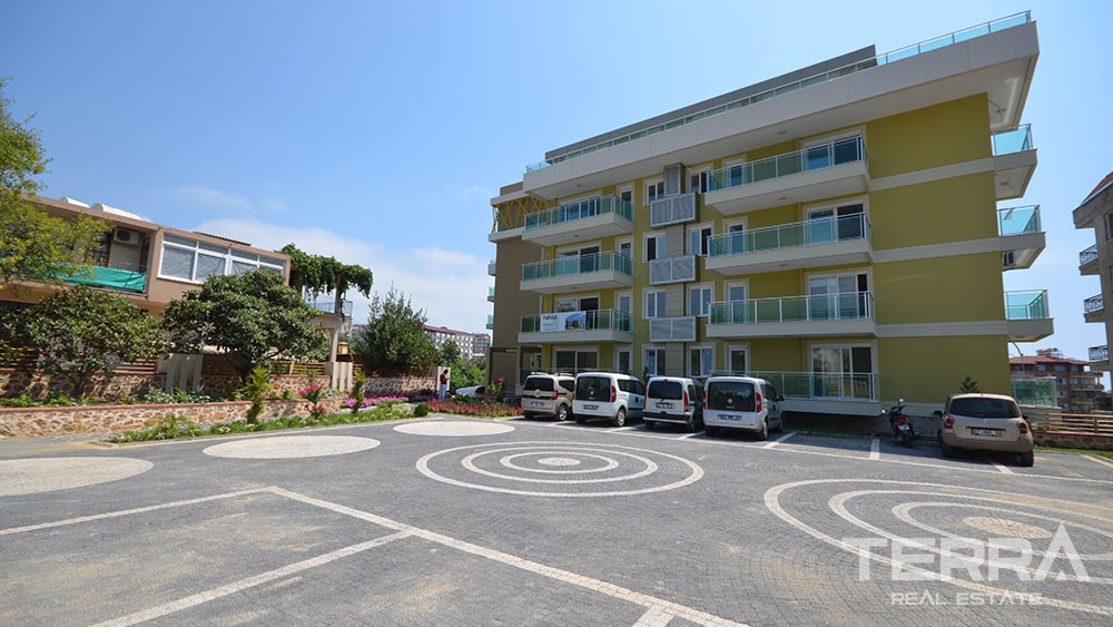 Sea view apartments on a hilltop in Kestel Alanya - 4410