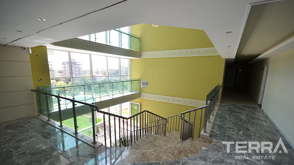 Sea view apartments on a hilltop in Kestel Alanya - 4414