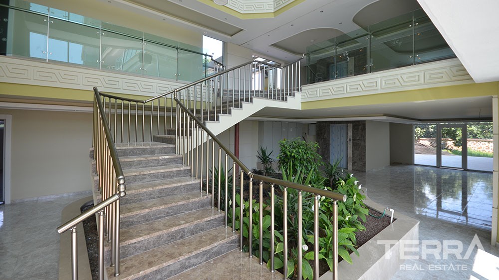 Sea view apartments on a hilltop in Kestel Alanya - 4415