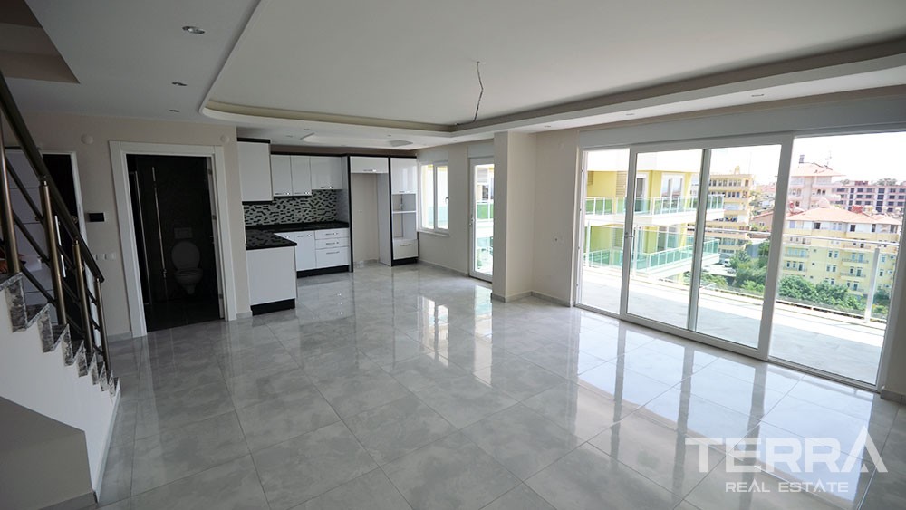 Sea view apartments on a hilltop in Kestel Alanya - 4420