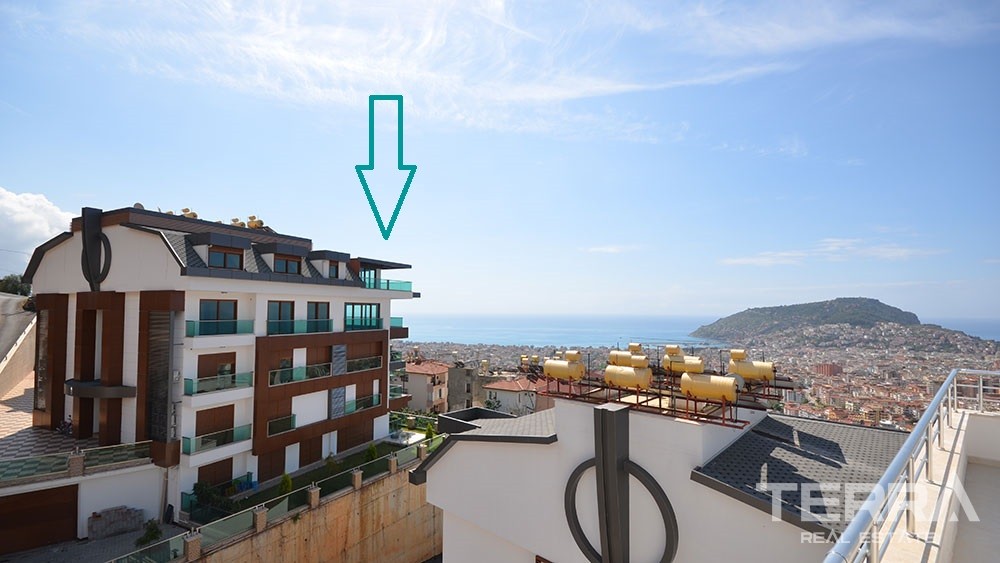 Exklusive Penthouse-Wohnungen in Nord Alanya - 4509