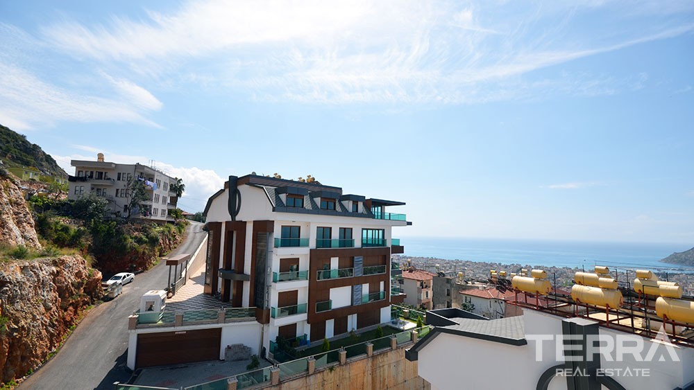 Exklusive Penthouse-Wohnungen in Nord Alanya - 4510