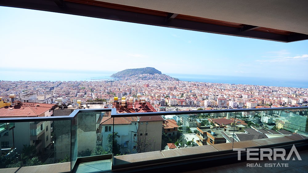 Exklusive Penthouse-Wohnungen in Nord Alanya - 4516
