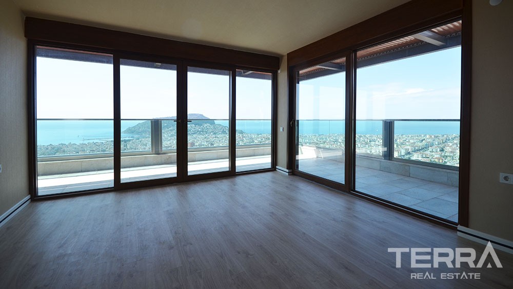 Exklusive Penthouse-Wohnungen in Nord Alanya - 4527