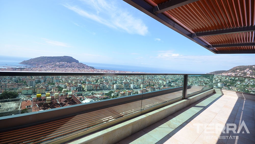 Exklusive Penthouse-Wohnungen in Nord Alanya - 4529