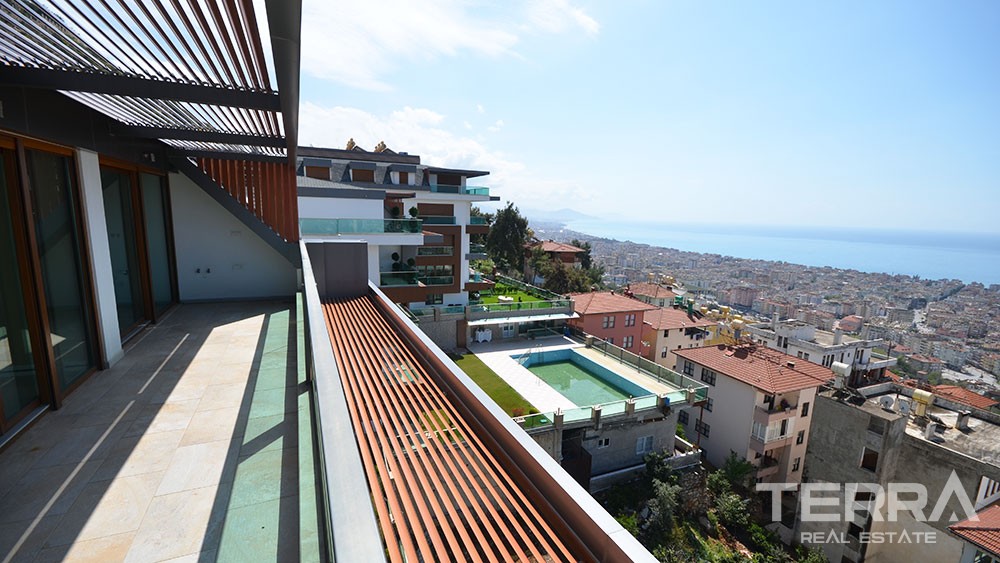 Exklusive Penthouse-Wohnungen in Nord Alanya - 4531