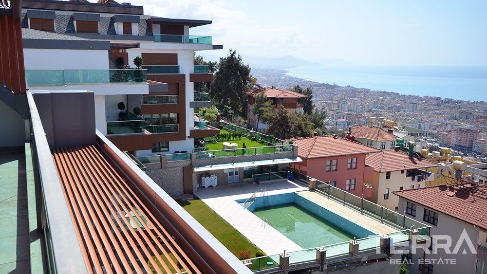 Exklusive Penthouse-Wohnungen in Nord Alanya - 4533
