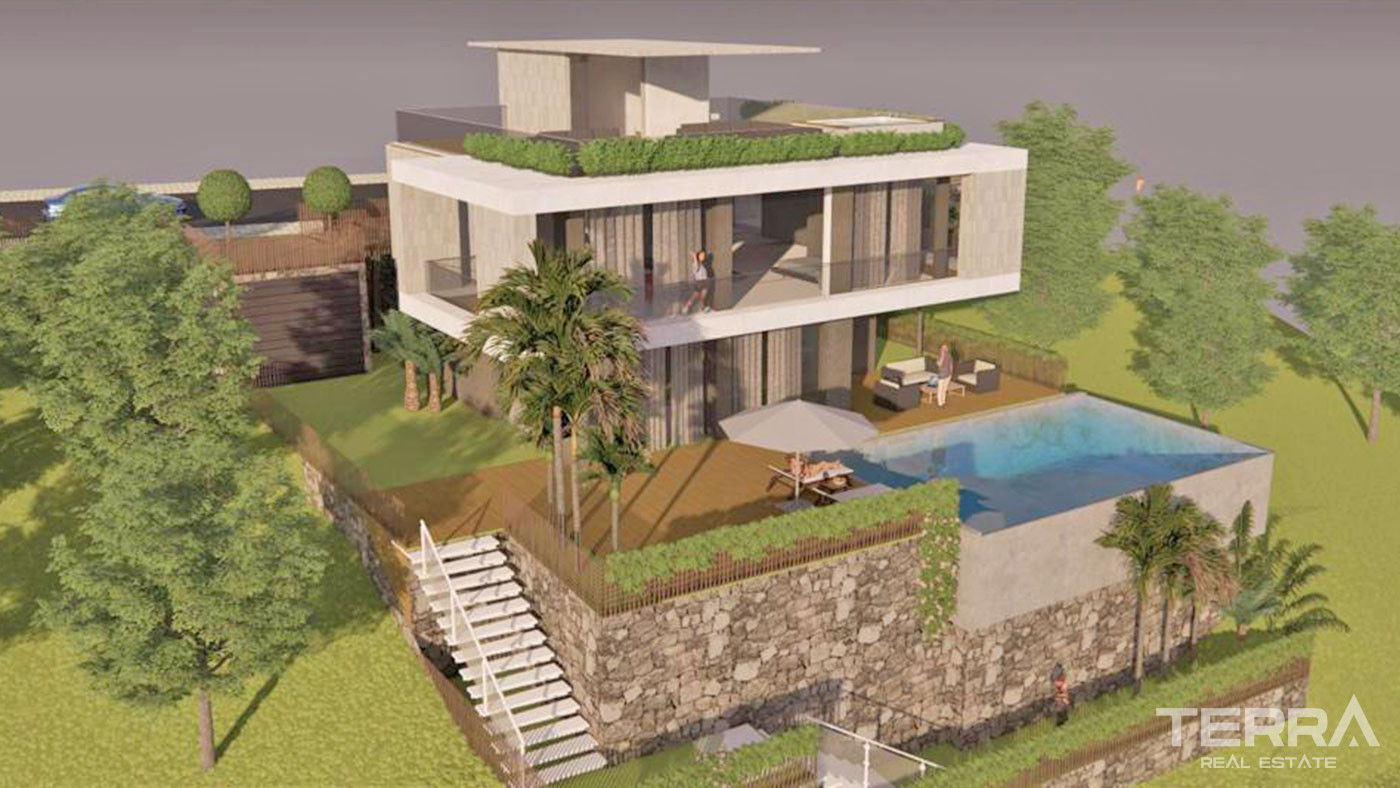 Premium Lifestyle From Sea View Villa with a Pool in Bektaş, Alanya - 96108