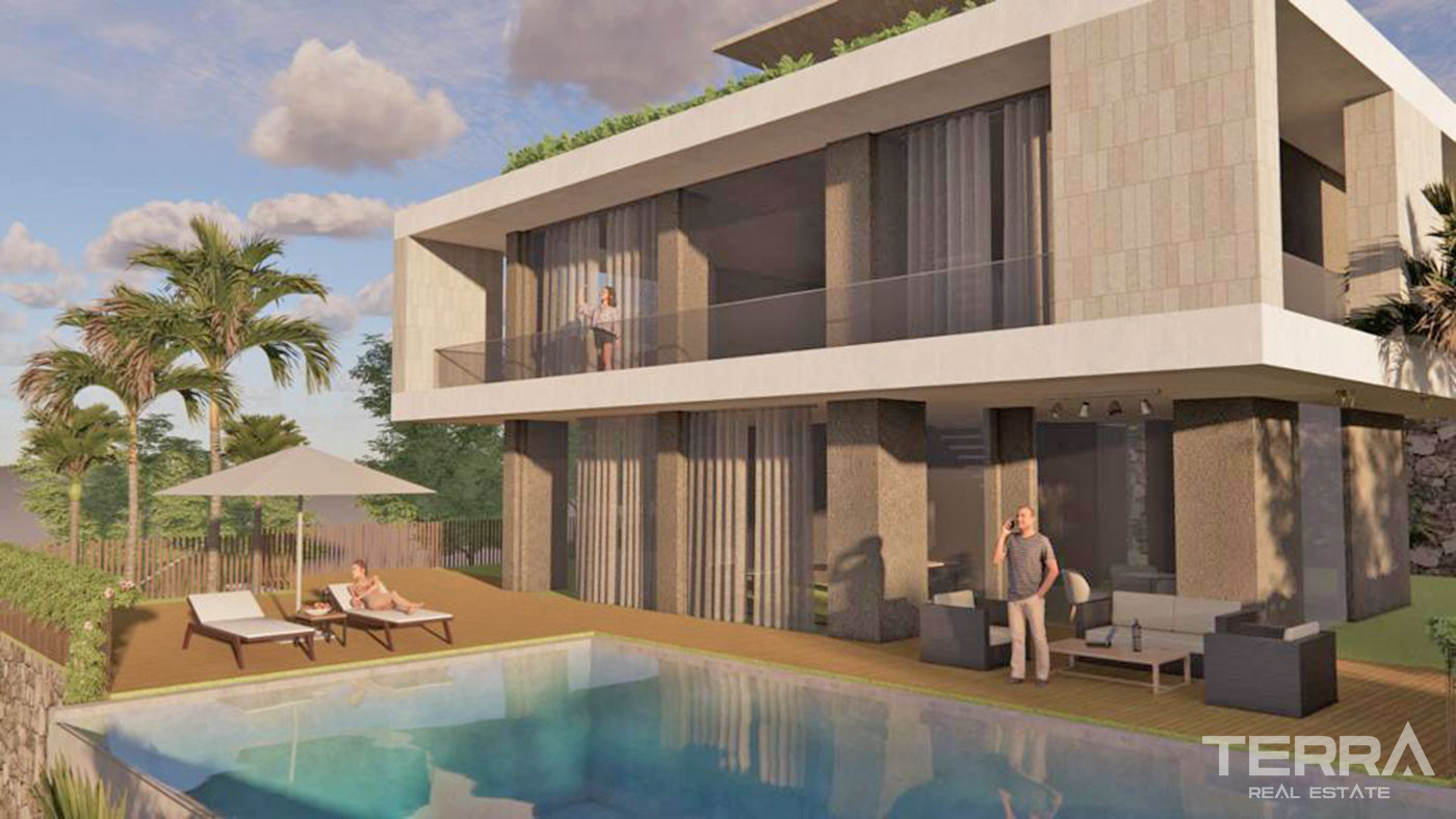 Premium Lifestyle From Sea View Villa with a Pool in Bektaş, Alanya - 96109