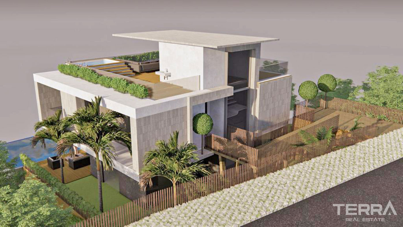 Premium Lifestyle From Sea View Villa with a Pool in Bektaş, Alanya - 96110