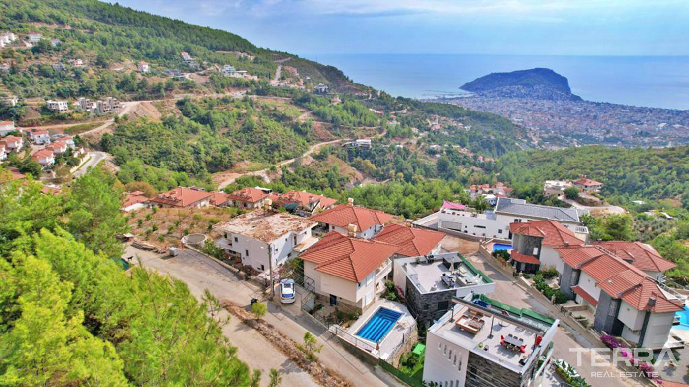 Premium Lifestyle From Sea View Villa with a Pool in Bektaş, Alanya - 96115