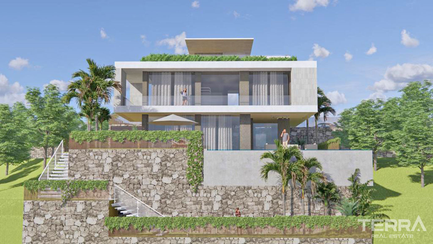 Premium Lifestyle From Sea View Villa with a Pool in Bektaş, Alanya - 96118