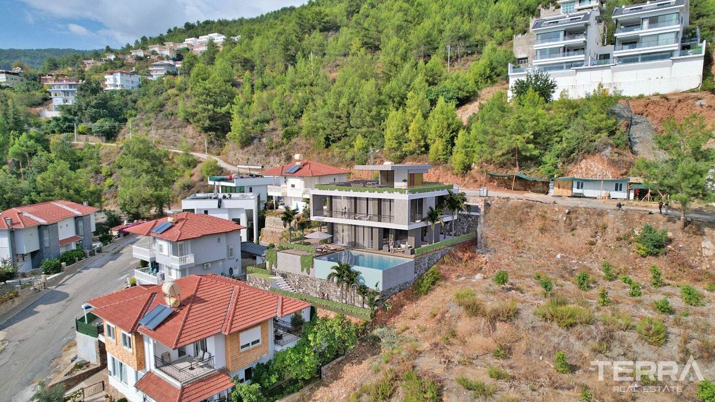 Premium Lifestyle From Sea View Villa with a Pool in Bektaş, Alanya - 96121