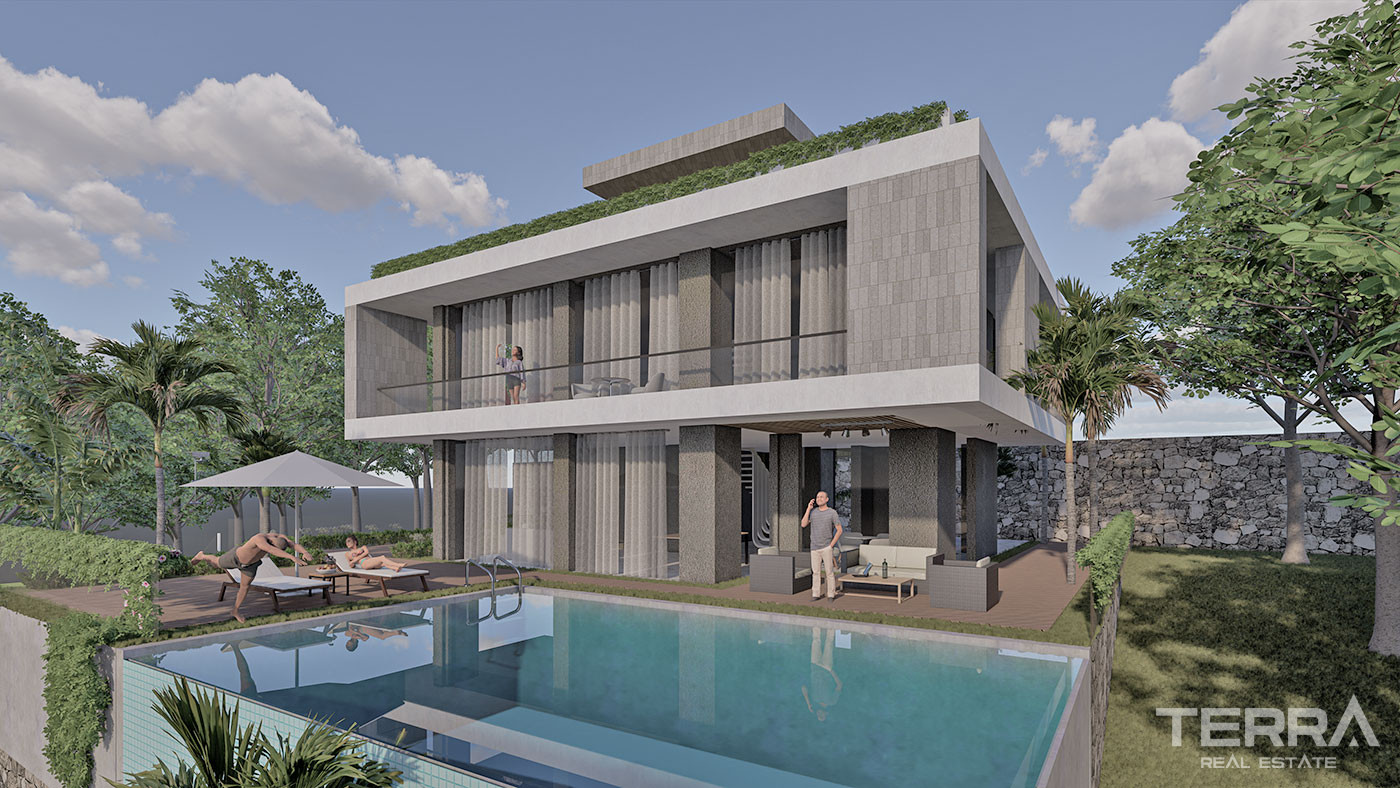 Premium Lifestyle From Sea View Villa with a Pool in Bektaş, Alanya - 96122