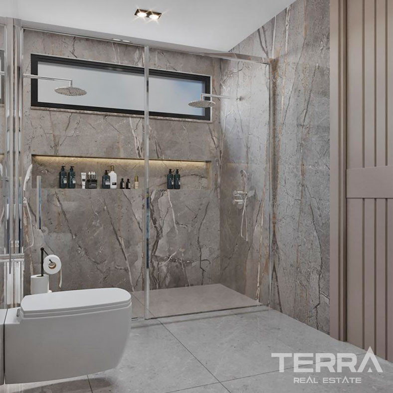 Premium Lifestyle From Sea View Villa with a Pool in Bektaş, Alanya - 96130