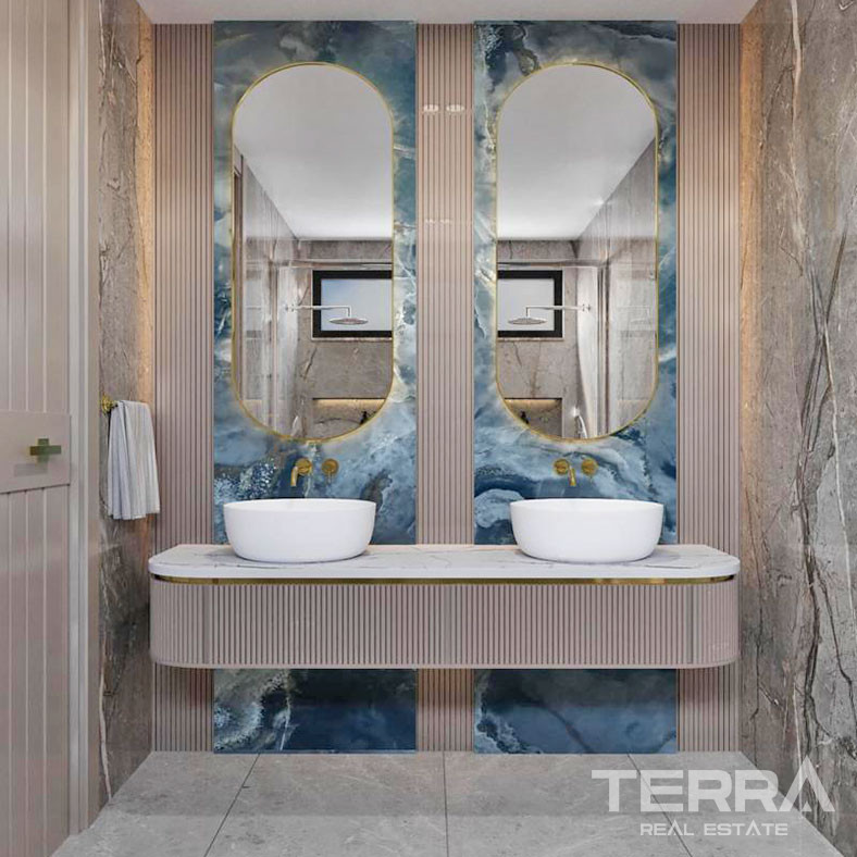 Premium Lifestyle From Sea View Villa with a Pool in Bektaş, Alanya - 96131