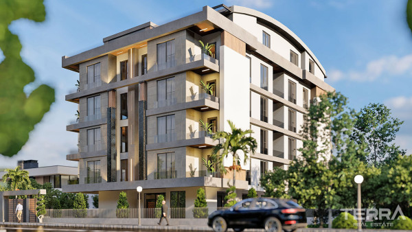 Comfortable Living Near The Beach From New Flats in Konyaaltı, Antalya