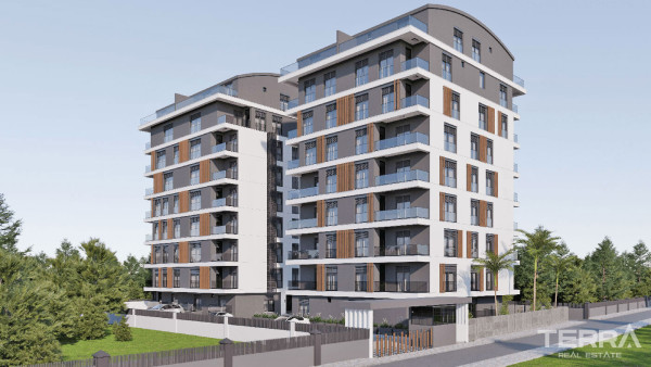 Apartments A Few Steps Away from All Amenities You Need in Antalya