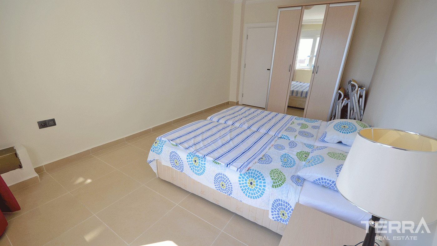 Apartament na sprzedaż w Utopia Residence, Alanya z widokiem na zamek i morze - 97761