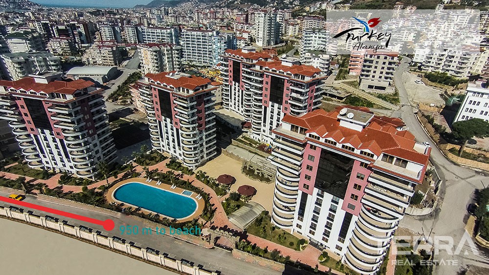 Geräumigen Apartments in der Nähe von Alanya Stadtzentrum - 4589