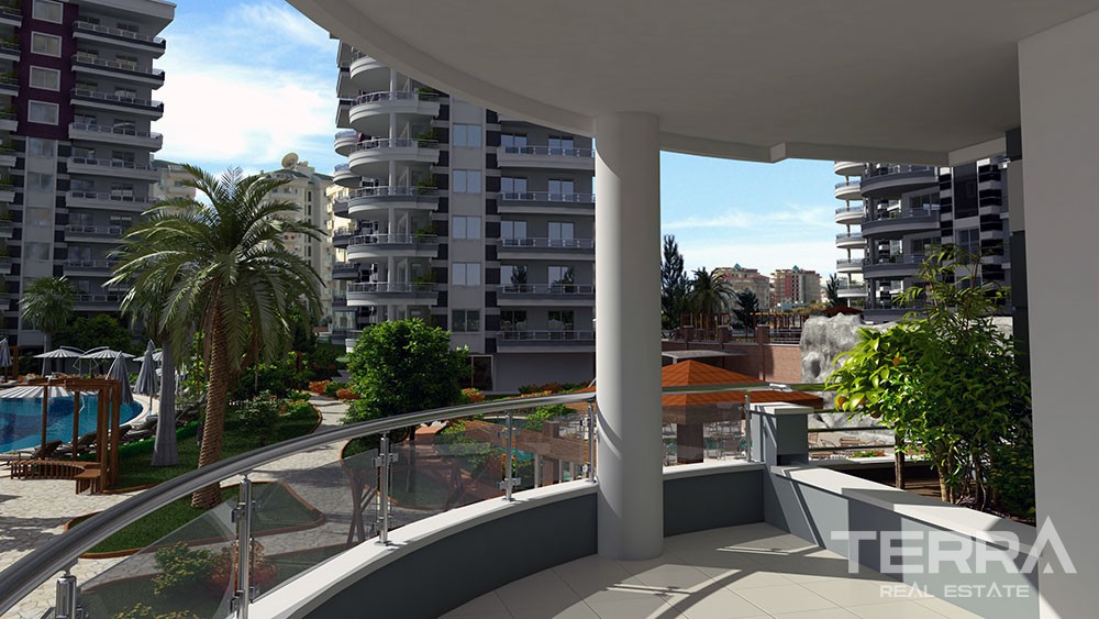 Geräumigen Apartments in der Nähe von Alanya Stadtzentrum - 4596