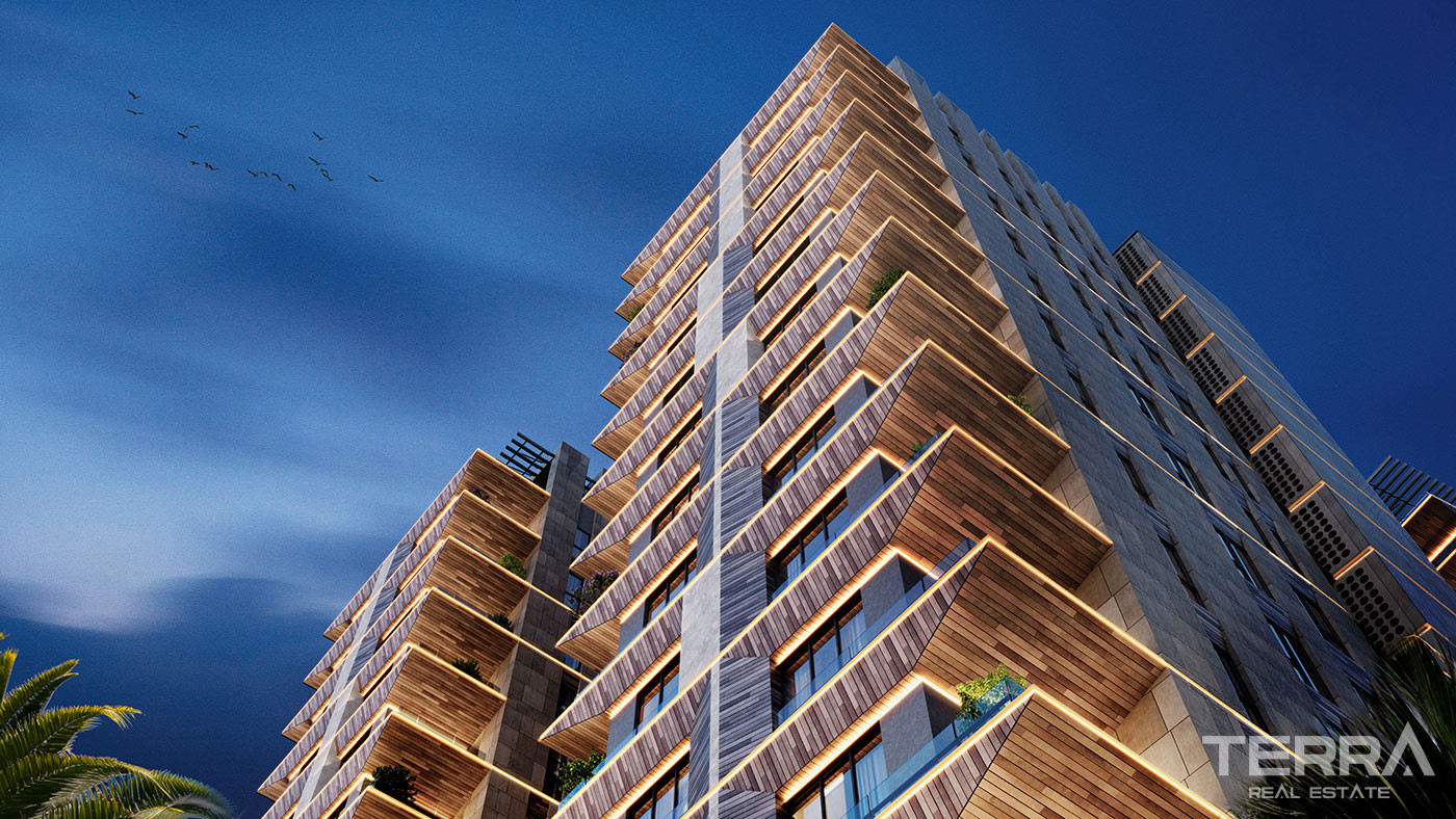 High-Status Apartments in a Unique Residence in Lara, Antalya - 99032
