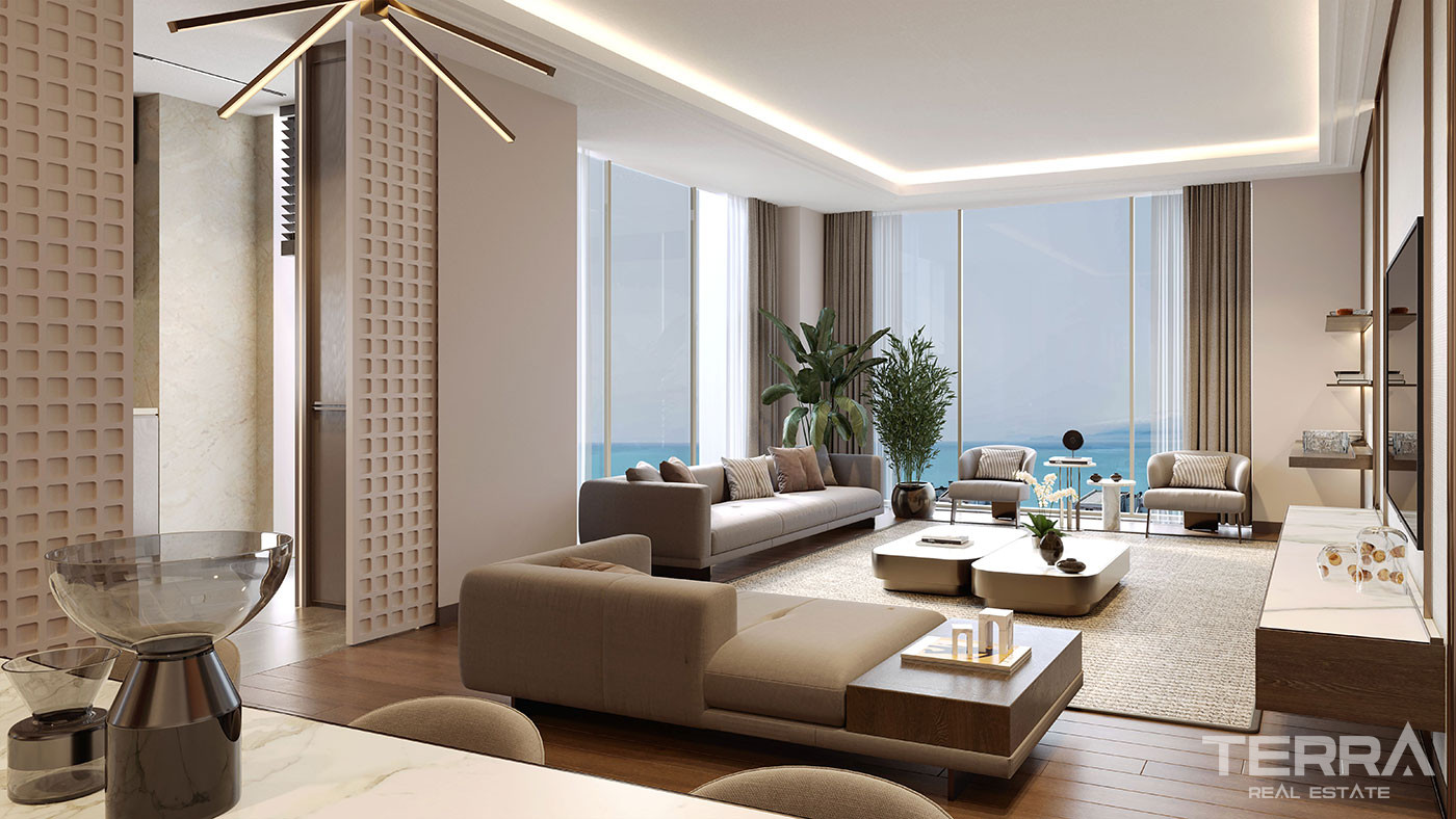 High-Status Apartments in a Unique Residence in Lara, Antalya - 99040