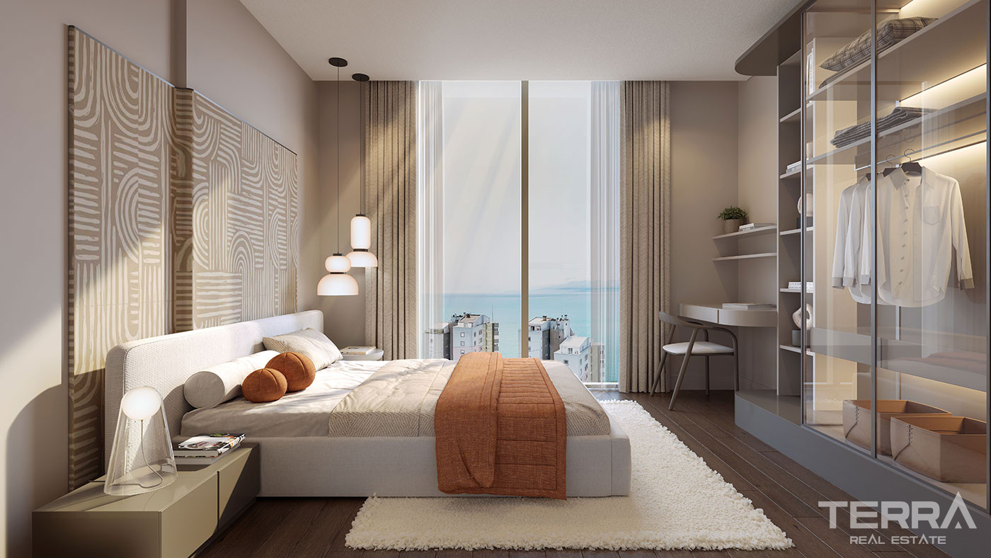 High-Status Apartments in a Unique Residence in Lara, Antalya - 99041