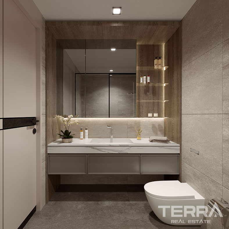 High-Status Apartments in a Unique Residence in Lara, Antalya - 99045