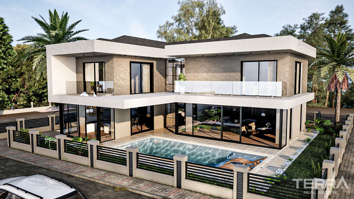 Villas with Luxurious Interiors and Private Pools in Serene Fethiye - 100957