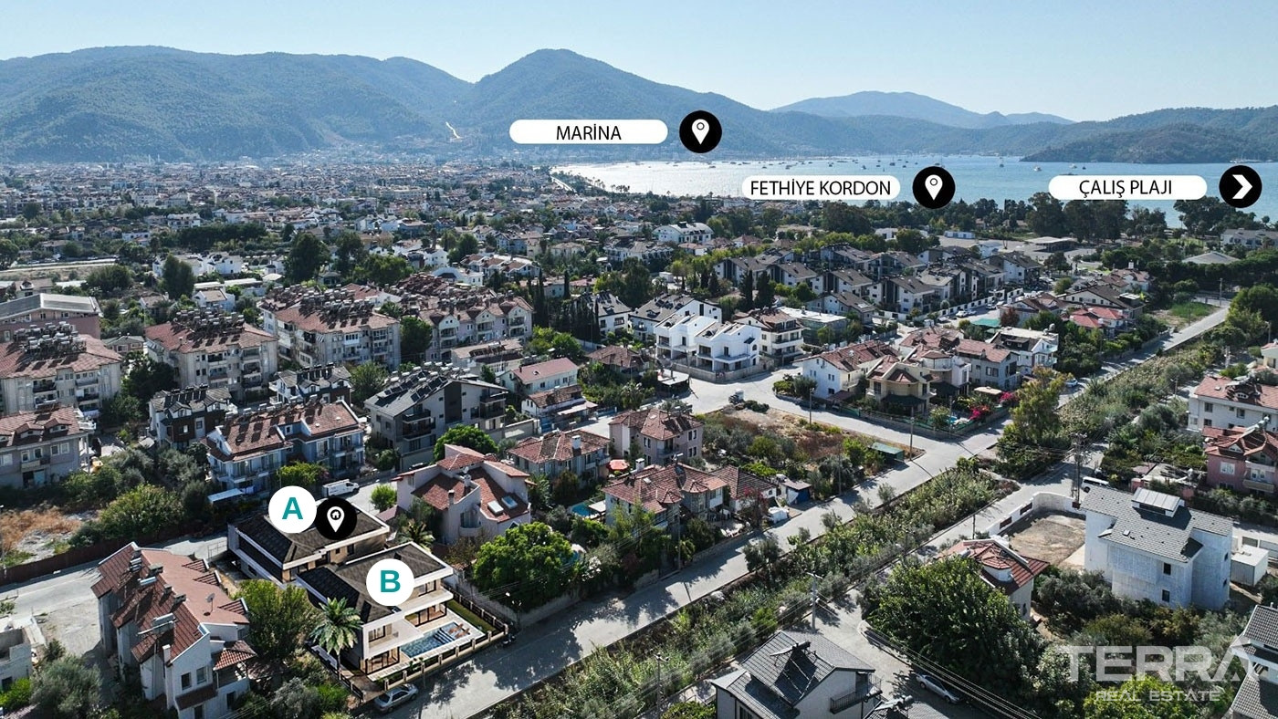 Villas with Luxurious Interiors and Private Pools in Serene Fethiye - 100964