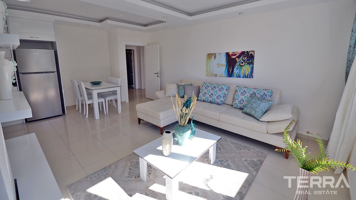 Apartments for sale in central Oba Alanya close to the beach - 19300